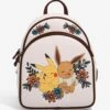 Loungefly Pokémon Pikachu & Eevee Floral Mini Backpack - BoxLunch Exclusive