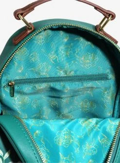 Loungefly Marvel Loki Floral Mini Backpack - BoxLunch Exclusive -Loungefly 15055438 av5