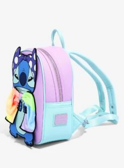 Loungefly Disney Lilo & Stitch Super Stitch With Rainbow Cape Mini Backpack - BoxLunch Exclusive -Loungefly 15055450 av2