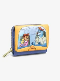 Loungefly Disney Talespin Crew Group Portrait Small Zip Wallet - BoxLunch Exclusive