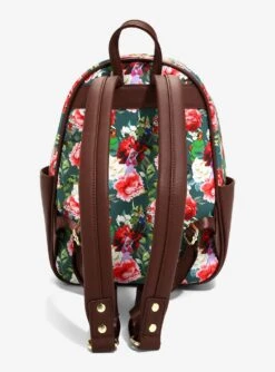 Loungefly Disney Robin Hood Characters Floral Mini Backpack - BoxLunch Exclusive -Loungefly 15068598 av2