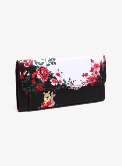 Loungefly Disney Winnie The Pooh Pooh & Piglet Floral Embroidered Wallet - BoxLunch Exclusive