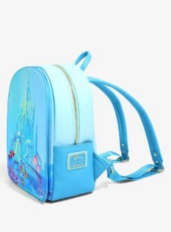 Loungefly Disney The Little Mermaid Castle Mini Backpack - BoxLunch Exclusive -Loungefly 16051436 av3