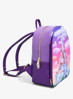 Loungefly Disney Beauty And The Beast Castle Portrait Mini Backpack - BoxLunch Exclusive -Loungefly 16051440 av2