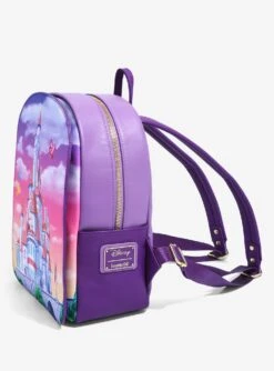 Loungefly Disney Beauty And The Beast Castle Portrait Mini Backpack - BoxLunch Exclusive -Loungefly 16051440 av3