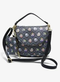Loungefly Disney Villains Chibi Portraits Crossbody Bag & Coin Purse Set - BoxLunch Exclusive