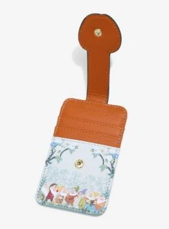 Loungefly Disney Snow White And The Seven Dwarfs Group Portrait Floral Cardholder - BoxLunch Exclusive -Loungefly 16051793 av2