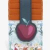 Loungefly Disney Snow White And The Seven Dwarfs Group Portrait Floral Cardholder - BoxLunch Exclusive
