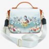 Loungefly Disney Snow White And The Seven Dwarfs Animal Friends & Characters Floral Handbag - BoxLunch Exclusive