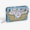 Loungefly Disney 101 Dalmatians Puppy Basket Small Zip Wallet - BoxLunch Exclusive