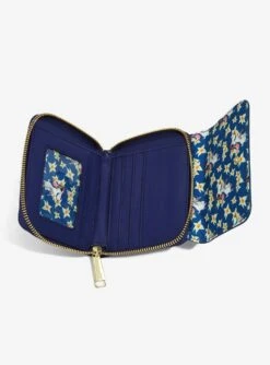 Loungefly Disney The Hunchback Of Notre Dame Esmeralda & Djali Floral Zip Wallet -Loungefly 16334652 av2