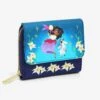 Loungefly Disney The Hunchback Of Notre Dame Esmeralda & Djali Floral Zip Wallet