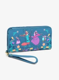 Loungefly Disney Robin Hood Sherwood Forest Friends Floral Wallet - BoxLunch Exclusive