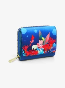 Loungefly Disney Pinocchio Underwater Small Zip Wallet - BoxLunch Exclusive