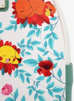 Loungefly Pokémon Sleeping Floral Mini Backpack - BoxLunch Exclusive -Loungefly 16533688 av4