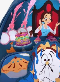 Loungefly Disney Beauty And The Beast Be Our Guest Mini Backpack - BoxLunch Exclusive -Loungefly 16896861 av4