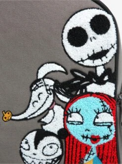 Loungefly Disney The Nightmare Before Christmas Chenille Characters Mini Backpack - BoxLunch Exclusive -Loungefly 16966331 av3