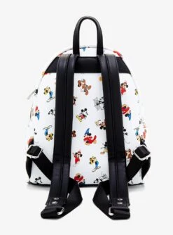 Loungefly Disney Mickey Mouse Outfits Allover Print Mini Backpack - BoxLunch Exclusive -Loungefly 17060688 av2