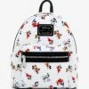 Loungefly Disney Mickey Mouse Outfits Allover Print Mini Backpack - BoxLunch Exclusive