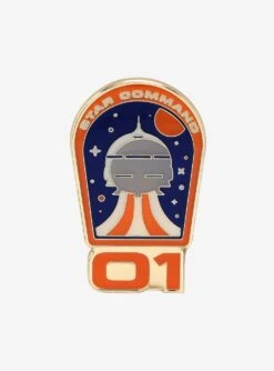 Loungefly Disney Pixar Lightyear Star Command Insignia Enamel Pin - BoxLunch Exclusive