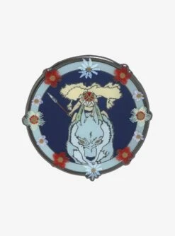 Loungefly Studio Ghibli Princess Mononoke San Stained Glass Enamel Pin - BoxLunch Exclusive