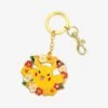 Loungefly Pokémon Pikachu Floral Frame Keychain - BoxLunch Exclusive