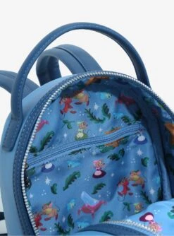 Loungefly Disney Cinderella Night Castle Mini Back Pack - BoxLunch Exclusive -Loungefly 18370592 av4