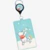 Loungefly Disney Winnie The Pooh Pooh & Piglet Marching Retractable Lanyard - BoxLunch Exclusive