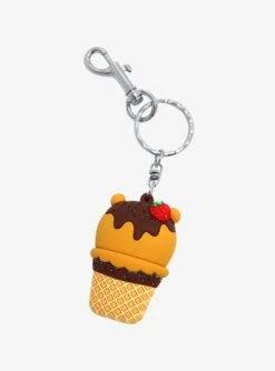 Loungefly Disney Winnie The Pooh Ice Cream Keychain