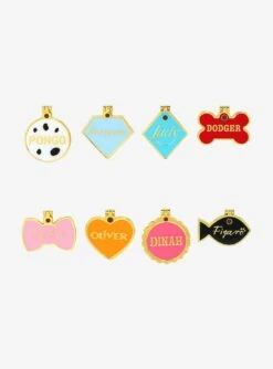 Loungefly Disney Pets Name Tag Hinged Blind Box Enamel Pin - BoxLunch Exclusive
