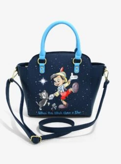Loungefly Disney Pinocchio When You Wish Upon A Star Handbag - BoxLunch Exclusive
