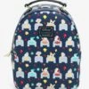 Loungefly Disney Snow White And The Seven Dwarves Beds Allover Print Mini Backpack - BoxLunch Exclusive