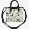 Loungefly Alice In Wonderland Line Art Allover Print Handbag - BoxLunch Exclusive