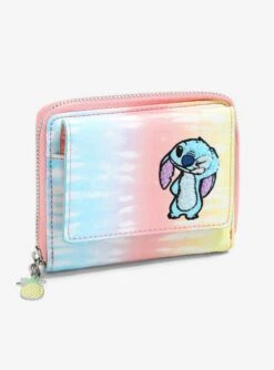 Loungefly Disney Lilo & Stitch Tie-Dye Small Zip Wallet - BoxLunch Exclusive