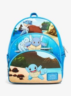 Loungefly Pokémon Squirtle Evolutions Mini Backpack