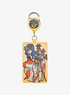 Loungefly Disney Hercules The Muses Retractable Lanyard - BoxLunch Exclusive