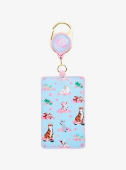 Loungefly Disney Animals Cherry Blossom Retractable Lanyard - BoxLunch Exclusive