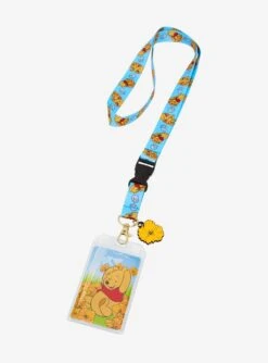 Loungefly Disney Winnie The Pooh Flower Lanyard - BoxLunch Exclusive