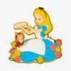 Loungefly Disney Alice In Wonderland Alice & Dinah With Tulips Enamel Pin - BoxLunch Exclusive