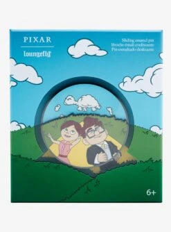 Loungefly Disney Pixar Up Carl & Ellie Spinning Clouds Limited Edition Enamel Pin - BoxLunch Exclusive -Loungefly 20058556 av3
