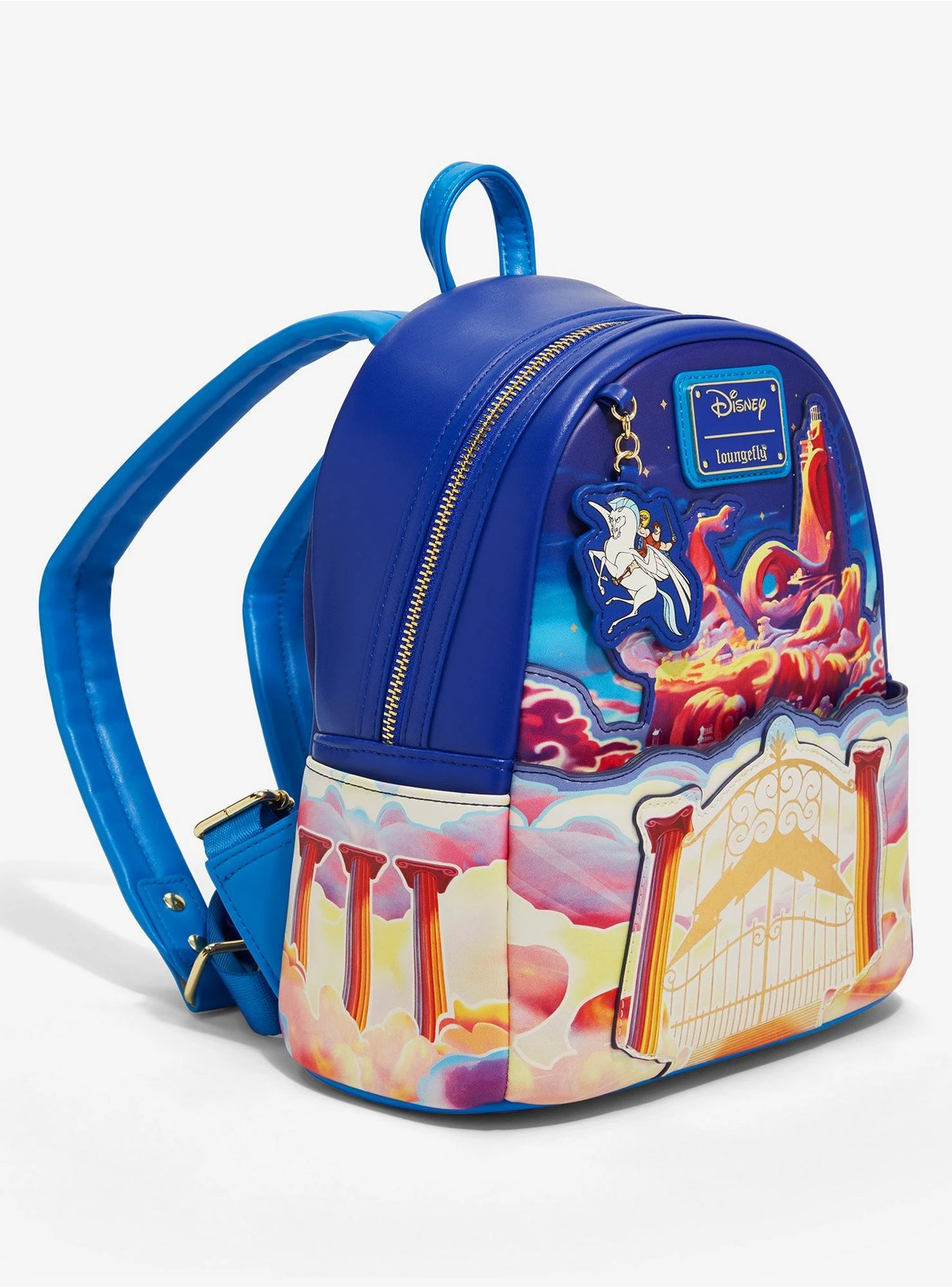Loungefly Disney Hercules Gates Mini Backpack 2 Loungefly Disney Hercules Gates Mini Backpack - Image 2