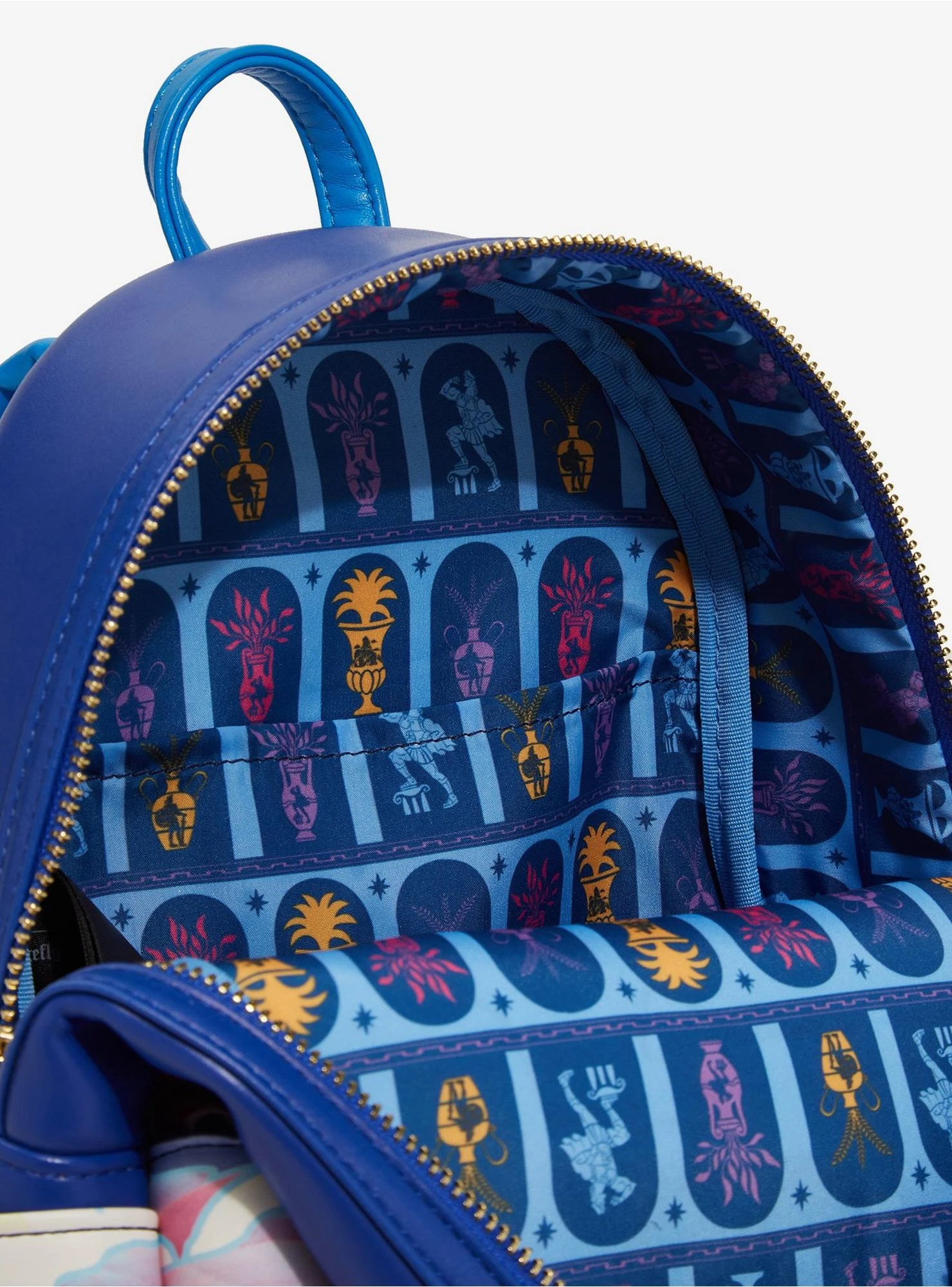 Loungefly Disney Hercules Gates Mini Backpack 4 Loungefly Disney Hercules Gates Mini Backpack - Image 4