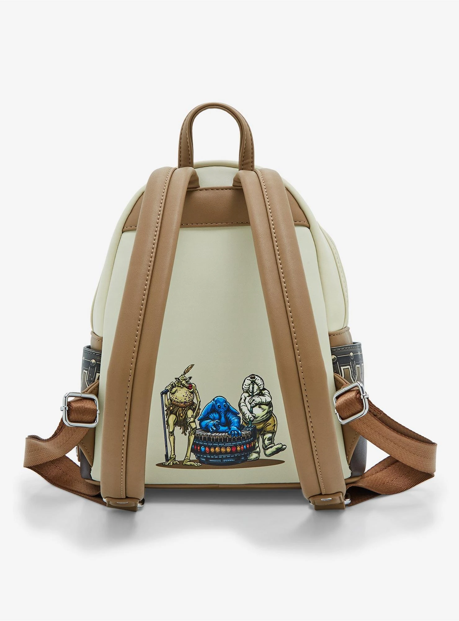 Loungefly Star Wars Return Of The Jedi 40th Anniversary Jabba's Palace Scene Mini Backpack 3 Loungefly Star Wars Return Of The Jedi 40th Anniversary Jabba's Palace Scene Mini Backpack - Image 3