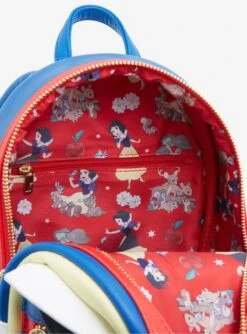 Loungefly Disney Snow White And The Seven Dwarfs Snow White Figural Mini Backpack -Loungefly 20087360 av4