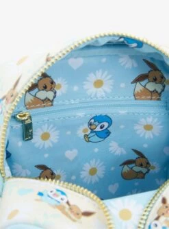 Loungefly Pokémon Eevee & Piplup Crossbody Bag -Loungefly 20087502 av3